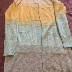 Hem &‎ Thread Pastel Striped Cardigan